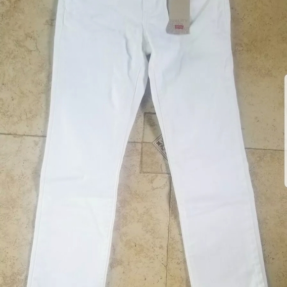 Levi's classic straight white jeans - Picture 2 of 4